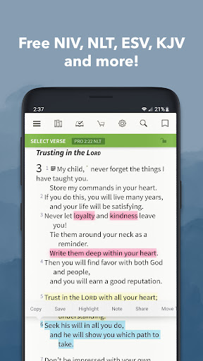 Bible App by Olive Tree PC