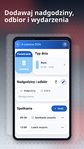 mój harmonogram PC