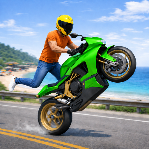 Moto Wheelie: Traffic Bike 3D