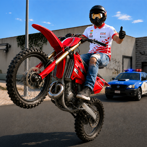 Moto Wheelie: Traffic Bike 3D PC