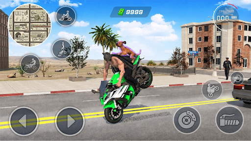 Moto Wheelie: Traffic Bike 3D