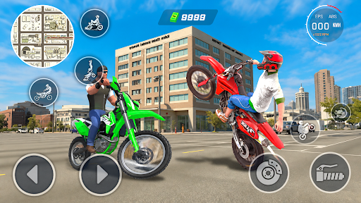 Moto Wheelie: Traffic Bike 3D PC