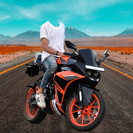 Man Bike Rider Photo Editor پی سی