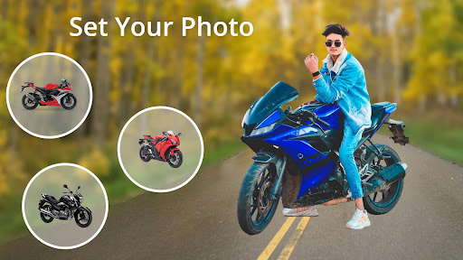 Man Bike Rider Photo Editor پی سی