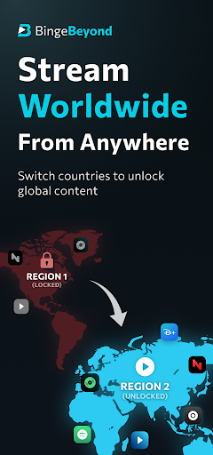 BingeBeyond: Global OTT VPN پی سی