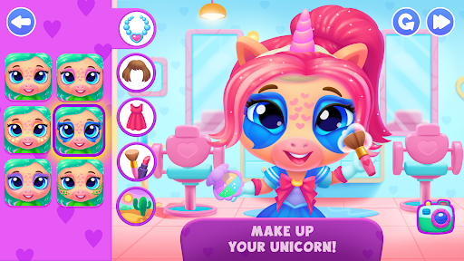 Unicorn Dress up games kids PC