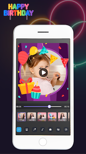 birthday video maker with song PC