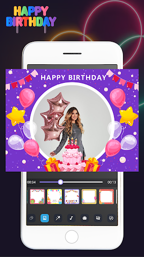 birthday video maker with song PC