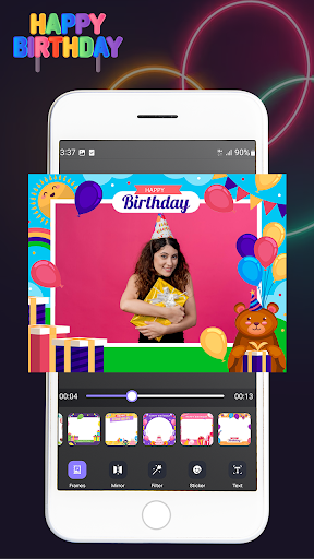 birthday video maker with song PC