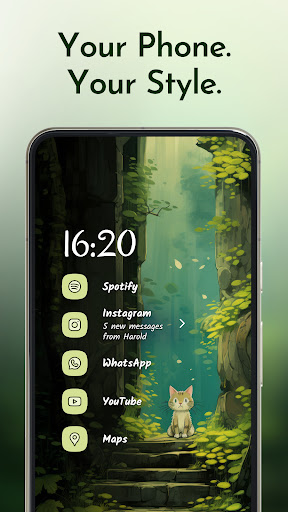 komputer Niagara Launcher ‧ Home Screen