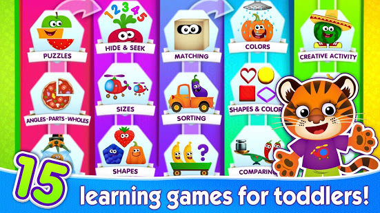 Funny Food educational games for kids toddlers PC