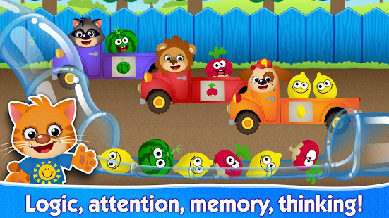 Funny Food educational games for kids toddlers PC