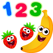 趣味食物 123！ 兒童遊戲：寶寶學數字和趣味數學遊戲電腦版