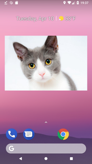 Photo widget para PC