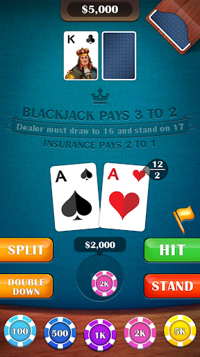 Blackjack 21: casino card game電腦版