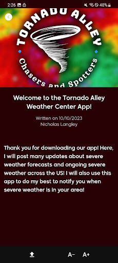 Tornado Alley Weather PC