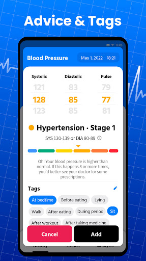 komputer Blood Pressure App Pro