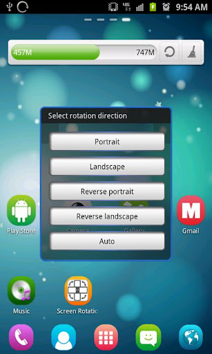 komputer Screen Rotation Control
