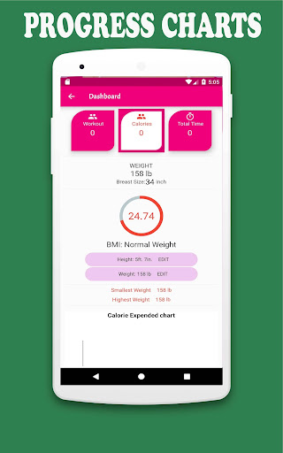 Breast enlargement exercise PC