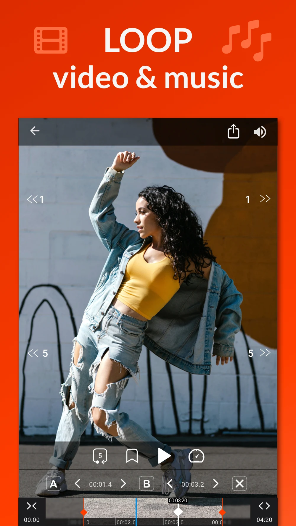 Download Looper! Loop Video Player on PC with MEmu