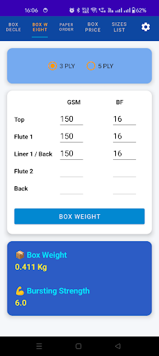 Corrugated Box Calculations