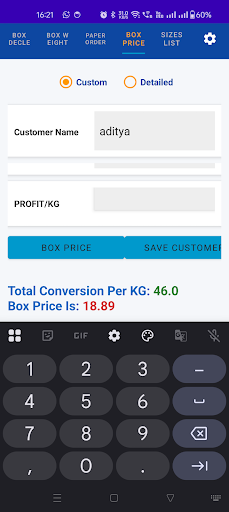 Corrugated Box Calculations