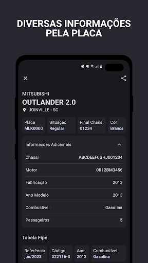 Consulta Placa, Fipe e Multa para PC