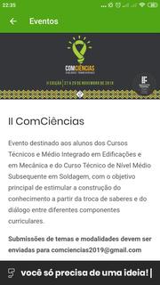 Eventos IFAL Campus Coruripe PC