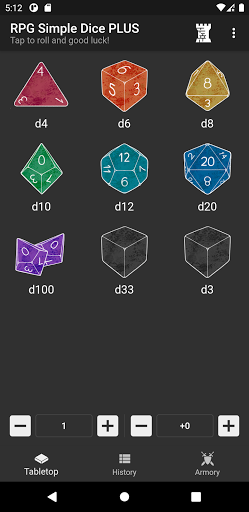 RPG Simple Dice PLUS PC