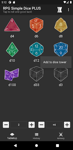 RPG Simple Dice PLUS PC