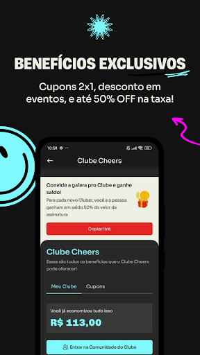 Cheers App پی سی