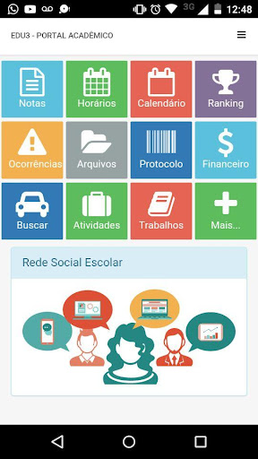 Edu3 - Portal Acadêmico para PC