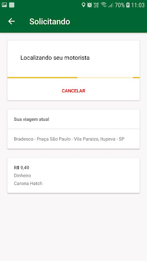 CARONA VIP – APP DO PASSAGEIRO
