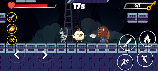 Chicken Battle 2D