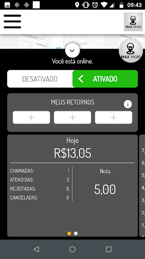 Motorista Max Mobi: Parceiros PC