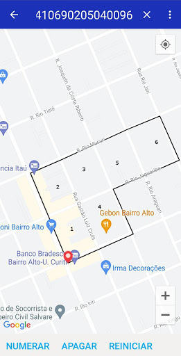 Mapa para Pesquisa para PC