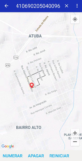 Mapa para Pesquisa para PC