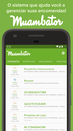 Muambator: Rastreio Correios para PC