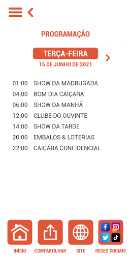 Rádio Caiçara - 96,7 FM PC