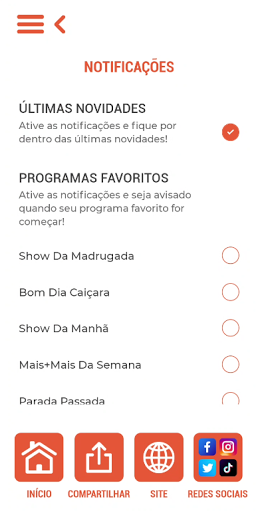 Rádio Caiçara - 96,7 FM PC