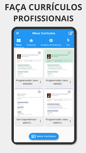 Meu Currículo: Rápido e Fácil para PC
