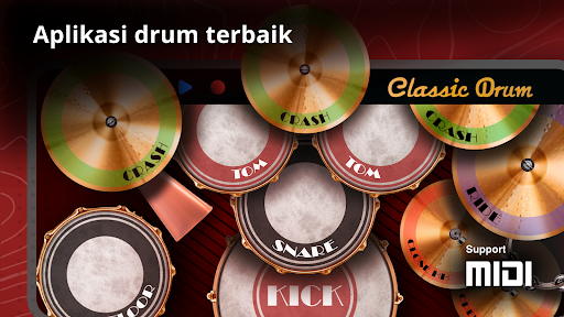 Classic Drum: mainkan drum PC