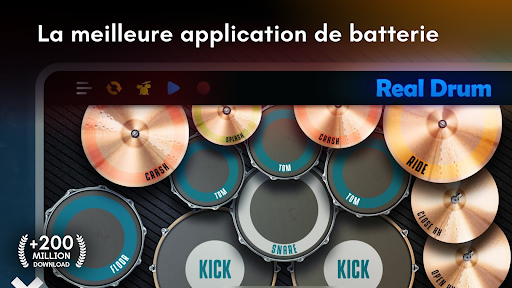 Real Drum jouer de la batterie PC