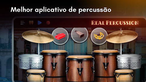 Real Percussion: instrumentos para PC