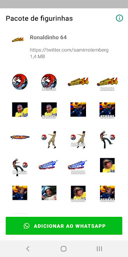 Ronaldinho Soccer 64 Stickers ПК