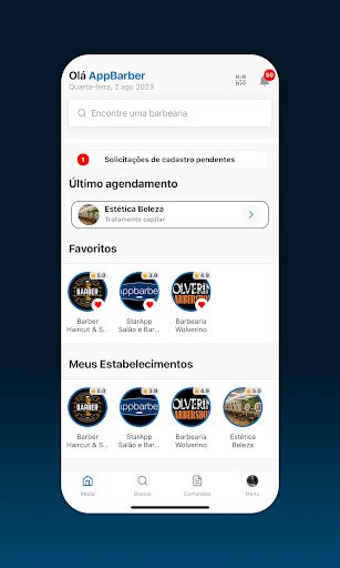 AppBarber: Cliente para PC