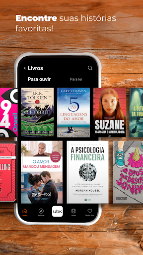 Ubook: Audiobooks e Ebooks