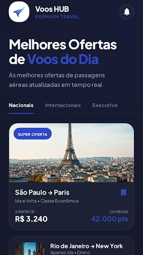 VoosHUB-Promoções de Passagens PC