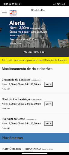 Alerta Rio do Sul para PC