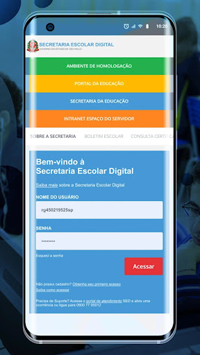 Secretaria Escolar Digital SED para PC